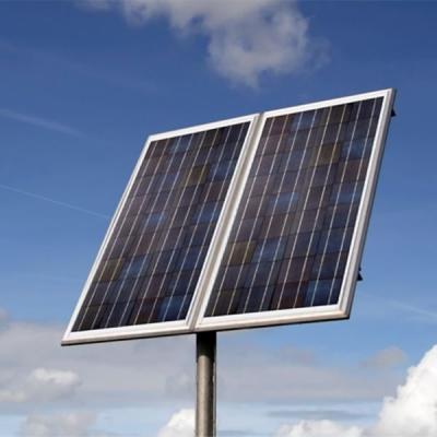 struktur rak pemasangan tiang solar
